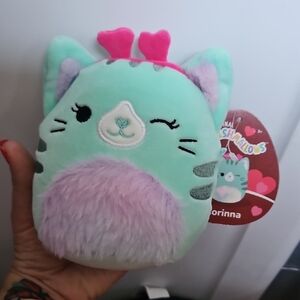 5" Corinna Valentine's Day Cat Squishmallow 2025